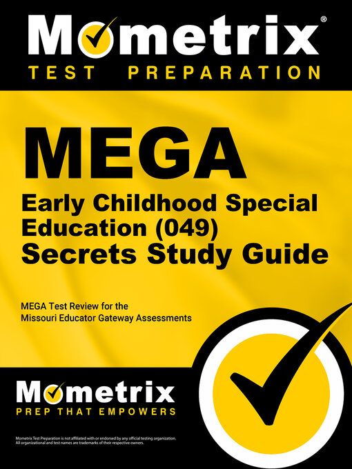 Title details for MEGA Early Childhood Special Education (049) Secrets Study Guide by MEGA Exam Secrets Test Prep Staff - Available